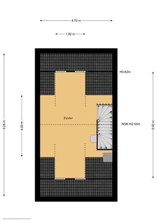 Floorplan - Oude Boterdijk 1B, 6582 AS Heumen